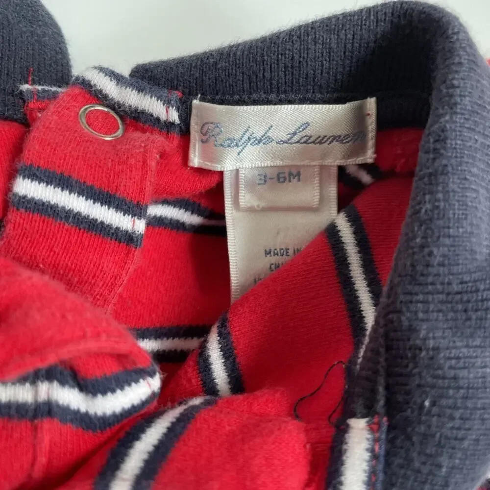 Ralph Lauren Striped Sleeper